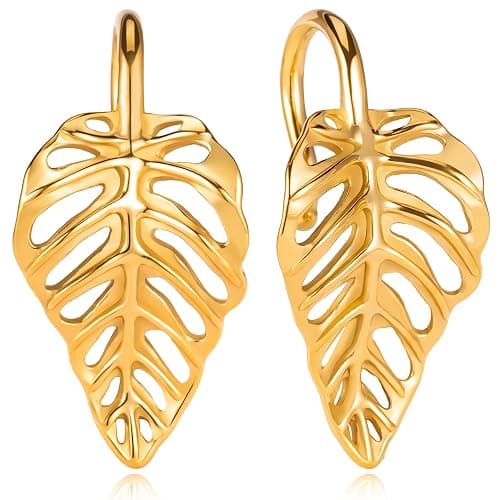 DOEARKO 2PCS Fashion Hoops Ear Hanger Weights Ear Stretcher Tunnels Plugs Gauges Expanders Piercing Body Jewelry - Image 1