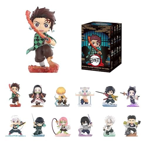 POP MART Demon Slayer Kimetsu no Yaiba Battle Series Blind Box, Single Box | Collectible Toys, Home Decorations, Holiday Birthday Gifts - Image 1