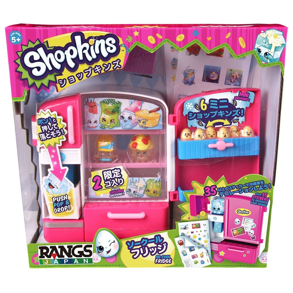 Shopkins Season 2 So Cool Fridge Shopkins Season 2 Soo Cool Fridge Pretend Play Refrigerator Welcome to the World of Shopping - Image 1