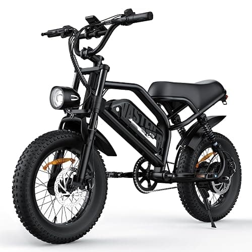 VDL Mountain Electric Bike for Teens/Adults, 16" Fat Tire Ebike, Wider Seat 500W Peak Motor with Removable Battery, 20MPH, UP to 35 Miles Mountain Bike, Teenagers ebike for Leisure Riding&Commuting - Image 1