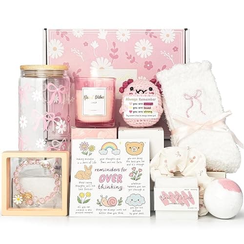 MHSMHL Gifts for Teen Girls, Teen Girl Gifts Trendy Stuff | Christmas Gift For Tween, Teenage, Daughter, Sister, Best Friend Birthday Basket for Women Sweet 16th 18th 21st Box Set - Image 1