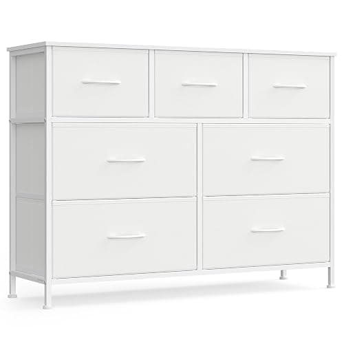 white 7 shelf dresser - Image 1