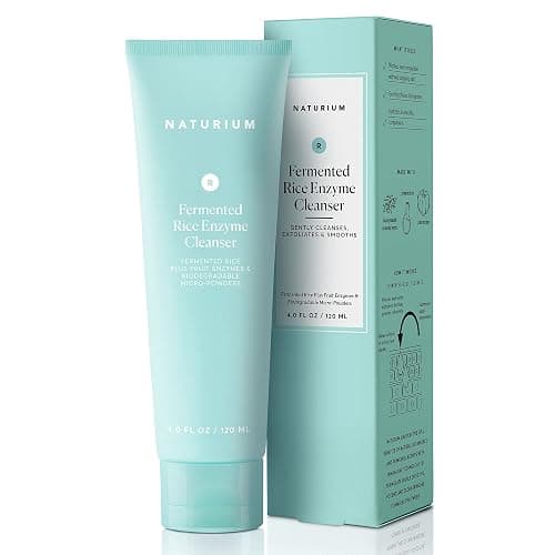 Naturium Fermented Rice Enzyme Cleanser, Plus Fruit Enzymes & Biodegradable Micro-Powders, 4 oz - Image 1