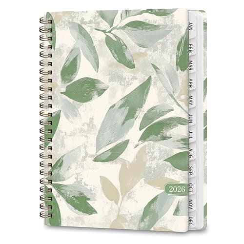 2026 Planner, Weekly and Monthly Calendar Agenda Book - Image 1