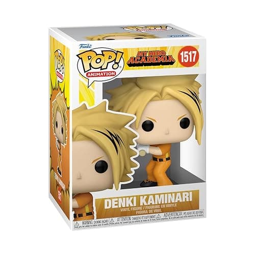 Funko POP! Animation: My Hero Academia (MHA) - Hero League Baseball - Denki Kaminari - Collectable Vinyl Figure - Gift Idea - Official Merchandise - for Kids & Adults - Anime Fans - Image 1