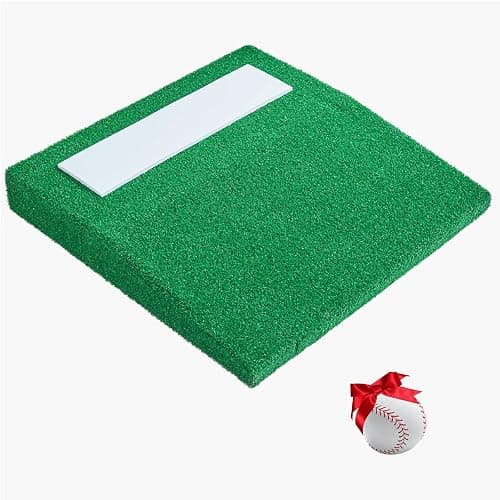 VEVOR Pitching Mound, Baseball Game Mound, Indoor/Outdoor Pitching Practice and Training Equipment, Softball Pitching Aids with Antifade Turf and Pitching Rubber - Image 1