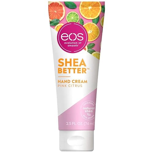 eos Hand Cream - Pink Citrus | Natural Shea Butter Hand Lotion and Skin Care | 24 Hour Hydration with Oil | 2.5 oz,2040872 - Image 1