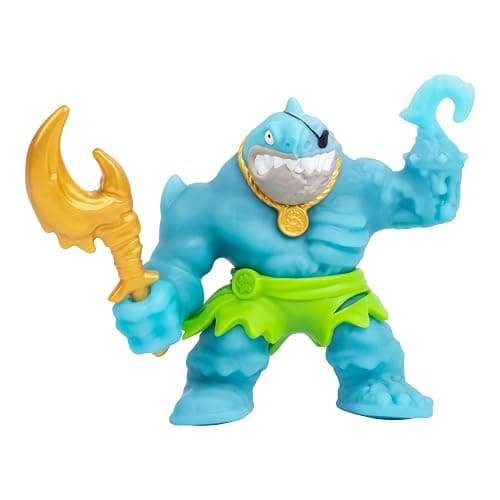 Heroes of Goo Jit Zu Cursed Goo Sea | Super Oozy, Goo Filled Toy Thrash Action Figure Hero Pack | with Color Changing Face That Reveals His Curse | Stretch Him 3 Times His Size - Image 1