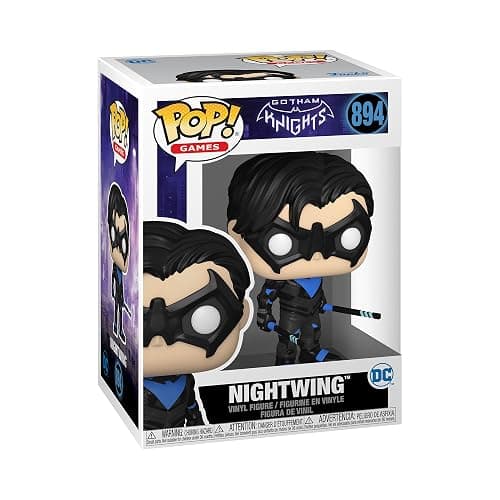 Funko POP! Games: Gotham Knights - Nightwing - Batman - Collectable Vinyl Figure - Gift Idea - Official Merchandise - for Kids & Adults - Video Games Fans - Model Figure for Collectors and Display - Image 1