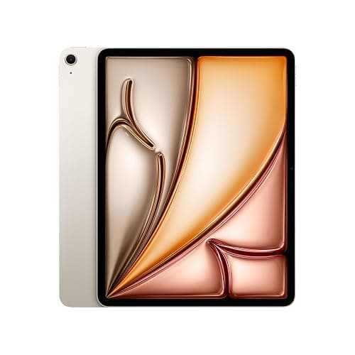 Apple iPad Air 13-inch with M3 chip Built for Apple Intelligence, Liquid Retina Display, 128GB, 12MP Front/Back Camera, Wi-Fi 6E, Touch ID, All-Day Battery Life — Starlight - Image 1