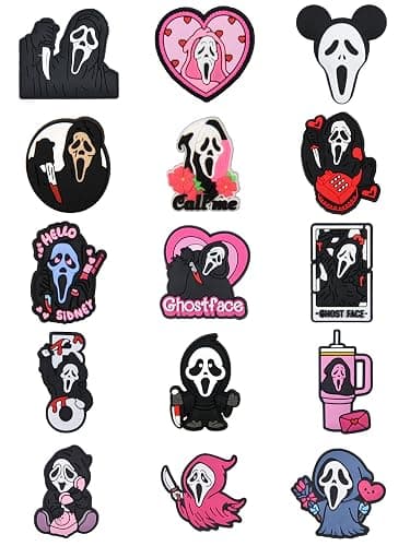 Beamandi Horror Movie Characters Shoe Charms Decoration for Adults Men Women Boys Girls Wristband Clog Sandals Accessories Halloween Party Gifts - Image 1