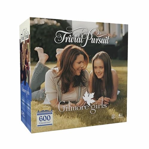Trivial Pursuit: Gilmore Girls, Quick Play Edition Trivia Game, Test Your Knowledge of Stars Hollow with 600 Questions in 6 Categories, Officially Licensed Gilmore Girls Merchandise & Collectible - Image 1