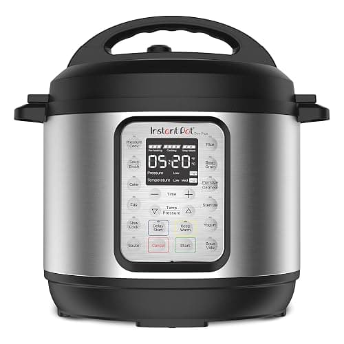 Instant Pot Duo Plus 9-in-1 Multicooker, Pressure Cooker, Slow Cook, Rice Maker, Steamer, Sauté, Yogurt, Warmer & Sterilizer, Includes App With Over 800 Recipes, Stainless Steel, 6 Quarts - Image 1