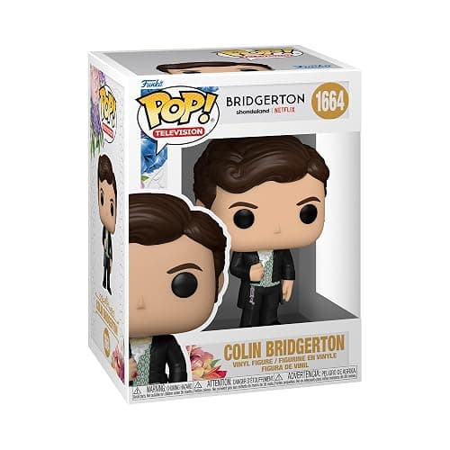 Funko POP! TV: Bridgerton - Colin Bridgerton - Figura in Vinile da Collezione - Idea Regalo - Merchandising Ufficiale - Giocattoli per Bambini e Adulti - TV Fans - Figura per i Collezionisti - Image 1