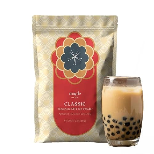 Mayde Taiwanese Classic Milk Tea Powder, Instant MilkTea Powder From Taiwan, For Boba Milk Tea, 2.2 lbs - Classic - Image 1
