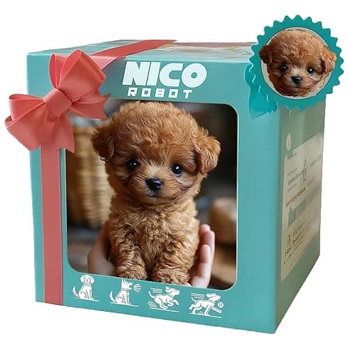 2025 New Robot Dog That Acts Like a Real Puppy, My Realistic Robot Puppy, Robotic Dogs for Adults Realistic, AI Pet, Walking Stuffed Dog, Walking, Barking, Tail Wagging (Set A) - Set a - Image 1