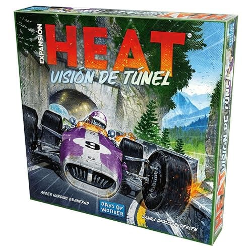 Days of Wonder - Heat: Visión de Túnel, Expansión, Juego de Mesa | A Partir de 10 Años, De 1 a 7 Jugadores, 30-60 Minutos por Partida, Español - Image 1