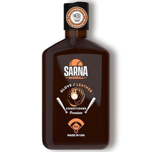 SARNA BASEBALL Glove Leather Conditioner - Use on Baseball Gloves, Softball Gloves, and Other Leather Sports Equipment - Made in USA - Image 1
