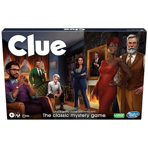 Clue Board Game for Ages 8 and Up, Reimagined Clue Game for 2-6 Players, Mystery, Detective, Family Games for Kids and Adults - Image 1