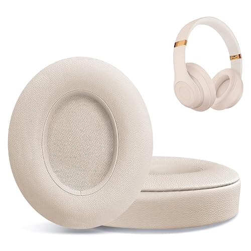 Replacement Ear Pads for Beats Studio 2 & Studio 3 Wired & Wireless Headphones, Ear Cushions, Headset Earpads, Ear Cups Cover with Soft Protein Leather-Pink - Image 1