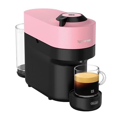 De'Longhi Nespresso Vertuo Pop – Cafetera de Cápsulas, Tecnología Centrifusion, 4 Tamaños de Taza, Set de 12 Cápsulas Incluido, Rosa (ENV90.P) - Image 1