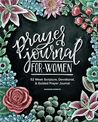 Prayer Journal for Women: 52 Week Scripture, Devotional & Guided Prayer Journal - Image 1