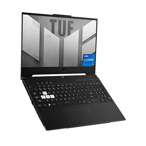 ASUS TUF Dash 15 (2022) Gaming Laptop, 15.6” 144Hz FHD Display, Intel Core i5 12450H, GeForce RTX 3050 Ti, 8GB DDR5, 512GB PCIe SSD, Thunderbolt 4, Wi-Fi 6, Windows 11 Home, Off Black, FX517ZE-RS51 - Image 1