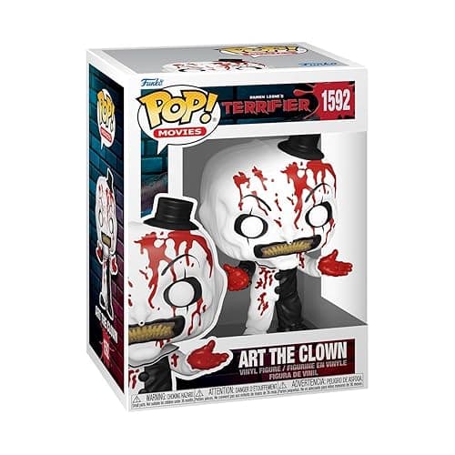 Funko POP! Movies: Terrifier 2 - Art the Clown - Bloody - Collectable Vinyl Figure - Gift Idea - Official Merchandise - for Kids & Adults - Horror Fans - Model Figure for Collectors and Display - Image 1