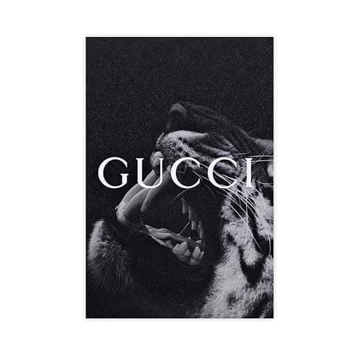 Dehub Black And White Luxury Poster for Home Office Decoration Chic Fashion Canvas Prints for Wall Aesthetic Perfect Gifts for Birthday Party Unframe-style 16x24inch(40x60cm) - Image 1
