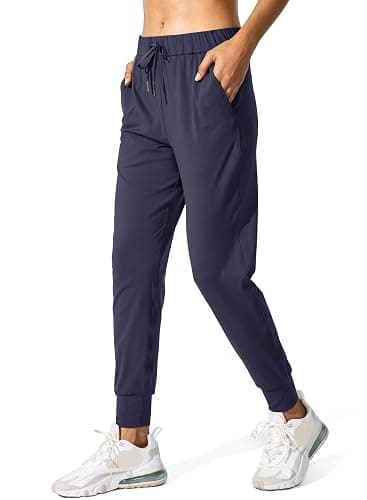 SANTINY Women's Joggers Pants Pockets Drawstring Running Sweatpants for Women Lounge Workout Jogging - Image 1