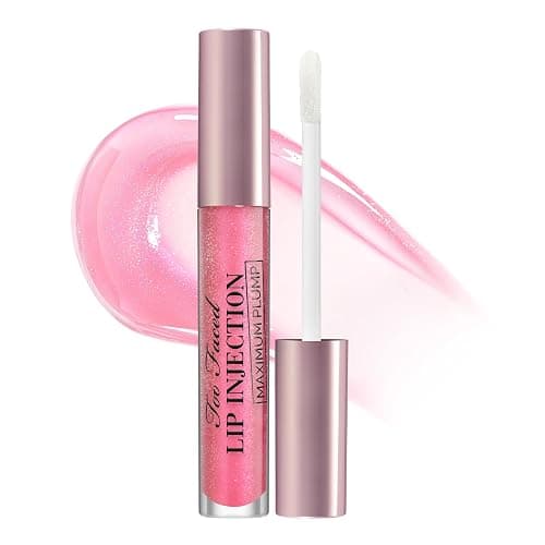 Too Faced Lip Injection Lip Plumper | Hydrating Lip Gloss for Fuller-Looking Lips | Original, Maximum Plump, Cooling Gloss & Plumping Click Formulas - Image 1