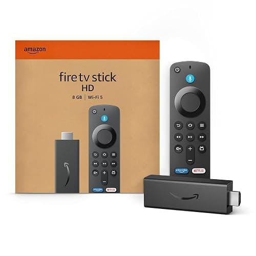 Amazon Fire TV Stick HD (newest model), free and live TV, Alexa Voice Remote, smart home controls, HD streaming - Image 1