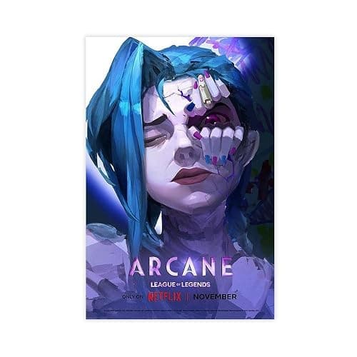 ZCXH Arcane Hot Classic Movie (64) Canvas Poster Bedroom Decor Landscape Decor Gift Unframe-style12x18inch(30x45cm) - Image 1