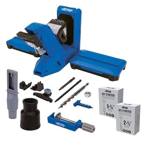 Kreg Tool KPHJ720PRO Pocket-Hole Jig 720PRO - Easy Clamping & Adjusting - Includes Durable Kreg Pocket-Hole Screws - For Materials 1/2" to 1 1/2" Thick - Image 1