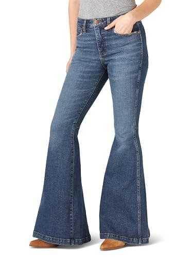 Wrangler Women's Retro High Rise Flare - Image 1