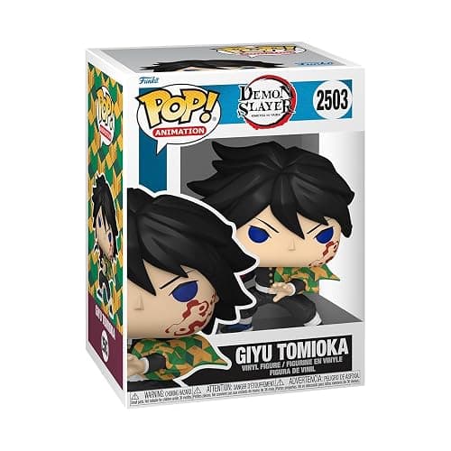 Funko Pop! Animation: Demon Slayer Infinity Castle - Giyu Tomioka - Collectable Vinyl Figure - Gift Idea - Official Merchandise - Toys for Kids & Adults - Anime Fans - Image 1