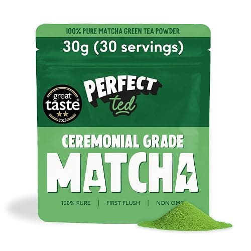 PerfectTed Organic Matcha Powder, Ceremonial Grade Japanese, 30g (30 Servings), Perfect for Lattes & Smoothies | Premium Matcha Fuel | with L-Theanine | Antioxidants | Vegan | Gluten-Free - Image 1