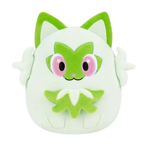 Squishmallows Original 8in Sprigatito Pokémon Plush - Ultrasoft Official Jazwares Plush (Little) - Image 1