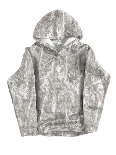 RoseSeek Boy's Camo Hoodies Long Sleeve Sweatshirts Pullover Streetwear | Hooded Pullover, Vintage Streetwear, Camouflage Sweatshirt, Boys Fall Outfits Size 10-14 - Image 1