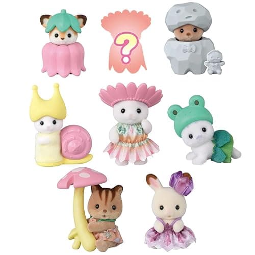 Sylvanian Families Baby Collection Fairy Forest Friends Series - Woodland Fairy Costume Mini Figures Collectible Blind Bag Toy for Kids (3+ Years) - Image 1