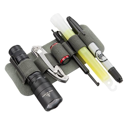 Vertx MAK Band Split – Modular Tactigami Kit Organizer Panel for Flashlights, Tools & Pens, Hook-and-Loop Attachment - Image 1