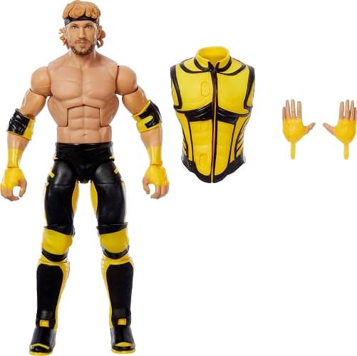 Mattel WWE Top Picks Elite Action Figure & Accessories Set, Logan Paul 6-inch Collectible with Swappable Hands, Ring Gear & 25 Articulation Points - Image 1