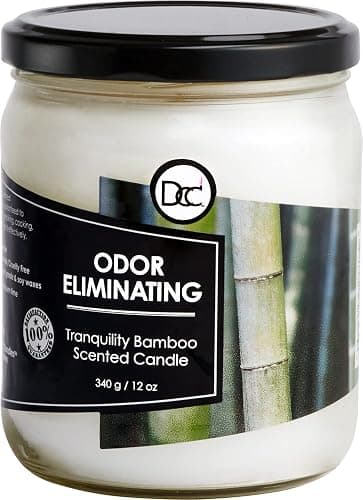 Bamboo Odor Eliminating Highly Fragranced Candle - Image 1