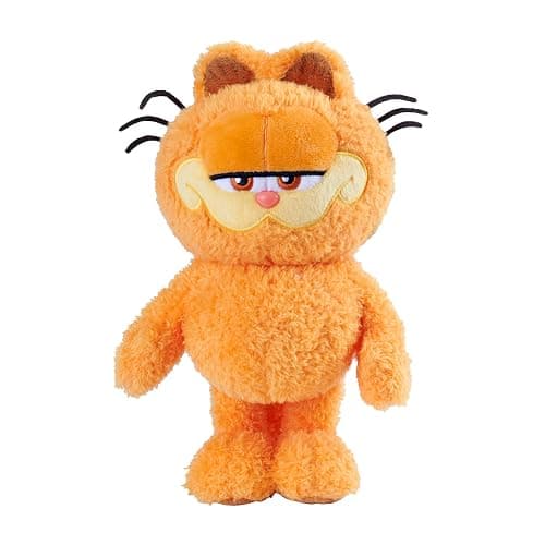 Classic Garfield 8" Plush | Charming Character Detail | Soft and Huggable | Great Gift Or Addition to Your Collection | Garfield Movie | Ages 3+ - Image 1