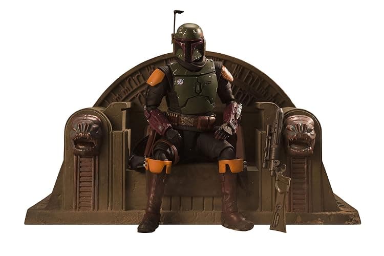 S.H. Figuarts Boba Fett (Star Wars: The Book of Boba Fett) Approx. 6.1 inches (155 mm), AVS, PVC & Fabric, Pre-Painted Action Figure - Image 1