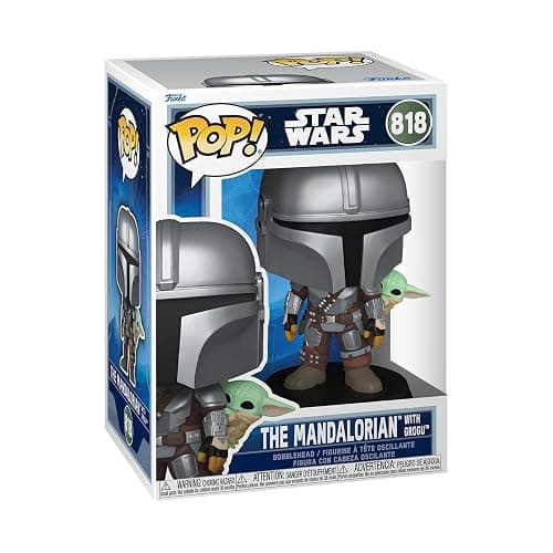 Funko Pop! Star Wars: Mandalorian & Grogu - The Mandalorian with Grogu - Collectable Vinyl Figure - Gift Idea - Official Merchandise - Toys for Kids & Adults - Star Wars Fans - Image 1