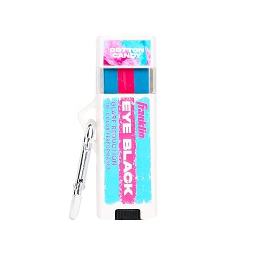 Franklin Sports Premium Baseball Eye Black - All Sports Eyeblack Stick for Baseball, Softball + Football Players - 3 Color Gold Fusion for Sun Glare - Pink/Blue - Image 1