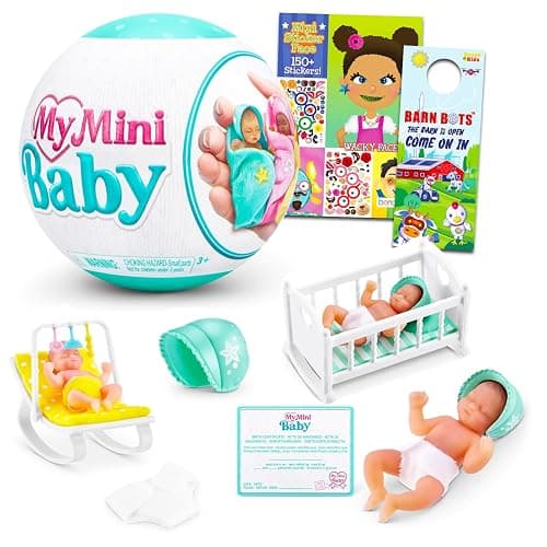Zuru My Mini Baby Mystery Toy Set - Series 1 Mystery Ball with Stickers, Blind Ball for Kids, Girls - Image 1