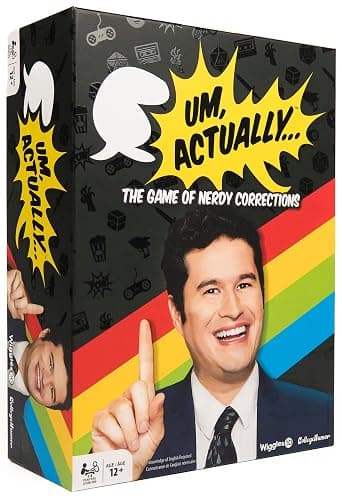 Um, Actually Deluxe Edition Board Game | The Nerdy Trivia Game Based on The Dropout Game Show | for Families Ages 12 & up | 3-8 Players | by Wiggles 3D - Image 1