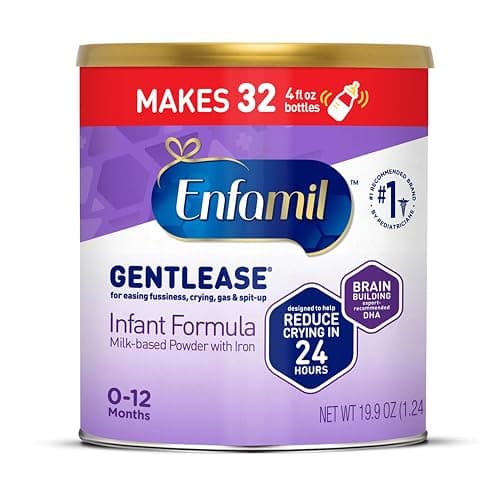 Enfamil Gentlease Easy to Digest Baby Formula, Brain Supporting DHA, for easing Fussiness, Gas, Crying and Spit-up, 19.9 Oz Can - Image 1